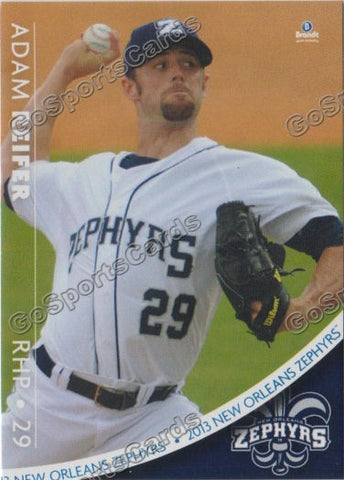 2013 New Orleans Zephyrs Adam Reifer