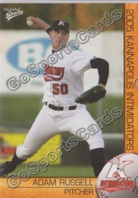 2005 Kannapolis Intimidators Adam Russell