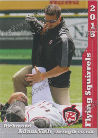 2015 Richmond Flying Squirrels Adam Vish