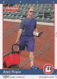 2011 Chattanooga Lookouts Adam Wagner