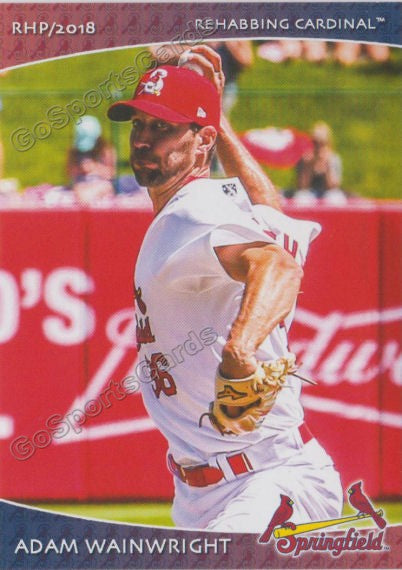 2018 Springfield Cardinals SGA Adam Wainwright – Go Sports Cards