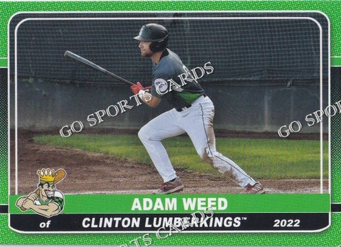 2022 Clinton LumberKings Adam Weed