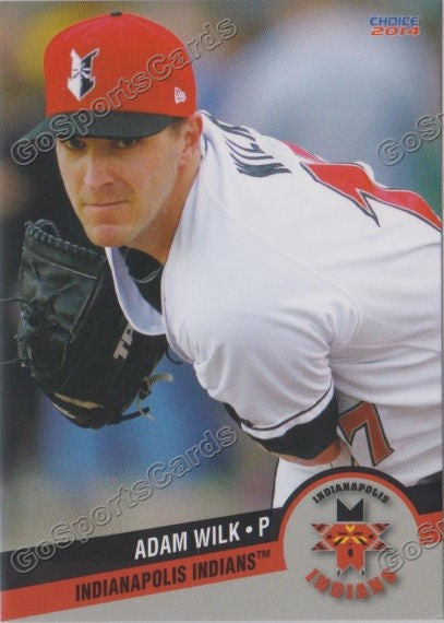 2014 Indianapolis Indians Adam Wilk