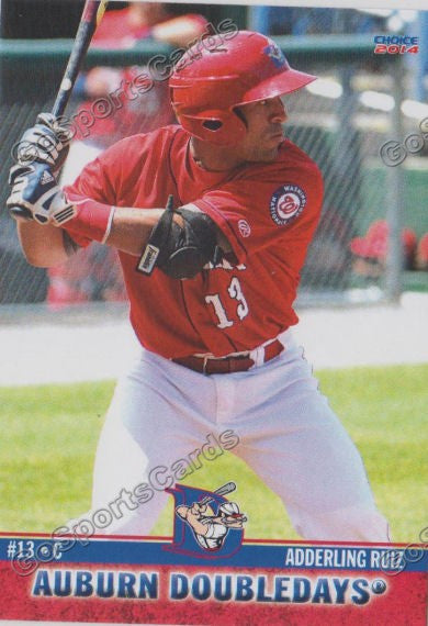 2014 Auburn Doubledays Adderling Ruiz