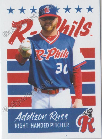 2019 Reading Fightin Phils U3 Addison Russ