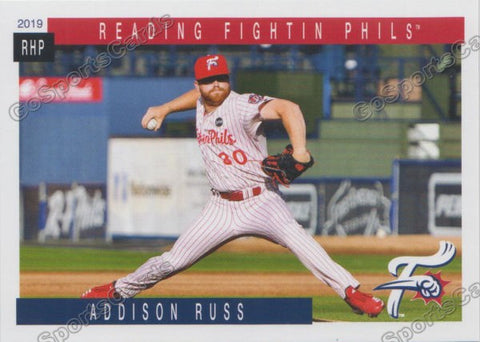 2019 Reading Fightin Phils Update Addison Russ