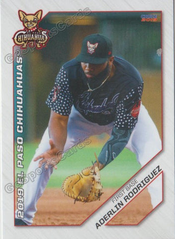 2019 El Paso Chihuahuas Aderlin Rodriguez