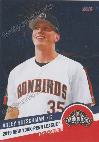 2019 New York Penn League Top Prospects NYPL Adley Rutschman