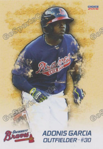 2016 Gwinnett Braves Adonis Garcia