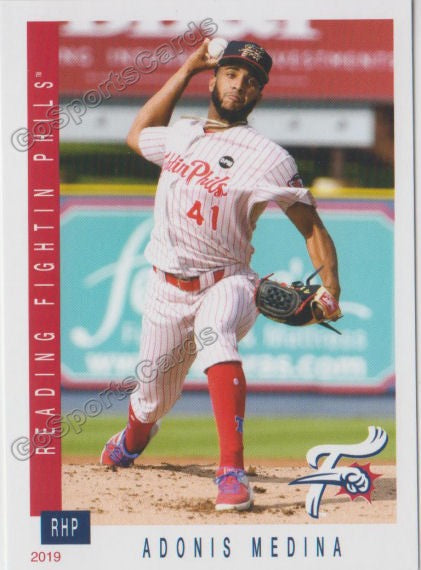 2019 Reading Fightin Phils Update Adonis Medina