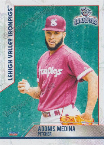 2021 Lehigh Valley Ironpigs Adonis Medina