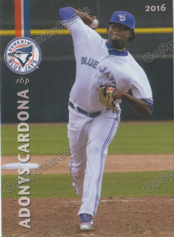 2016 Dunedin Blue Jays Adonys Cardona