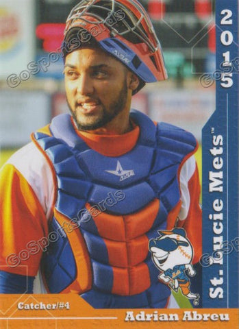 2015 St Lucie Mets Adrian Abreu