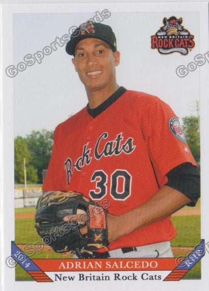 2014 New Britain Rock Cats Adrian Salcedo