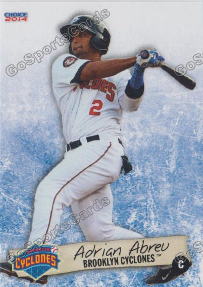 2014 Brooklyn Cyclones Adrian Abreu