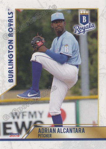 2019 Burlington Royals Adrian Alcantara