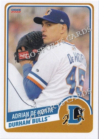 2022 Durham Bulls Adrian De Horta