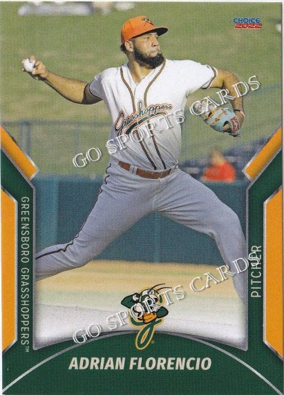 2022 Greensboro Grasshoppers Adrian Florencio