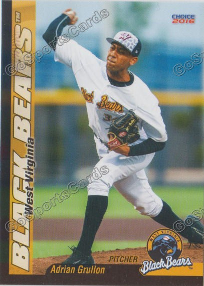 2016 West Virginia Black Bears Adrian Grullon