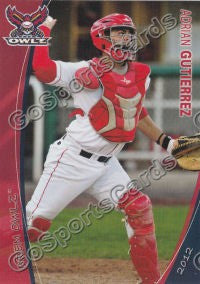 2012 Orem Owlz Adrian Gutierrez