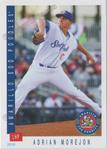 2019 Amarillo Sod Poodles Adrian Morejon
