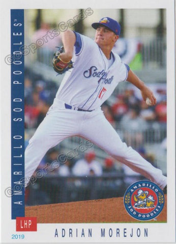 2019 Amarillo Sod Poodles Adrian Morejon