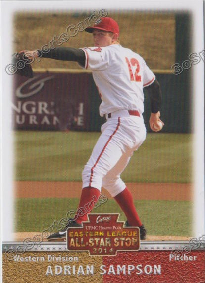 2014 Eastern League All Star W Adrian Sampson