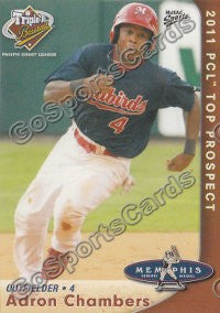 2011 Pacific Coast League Top Prospects PCL Adron Chambers