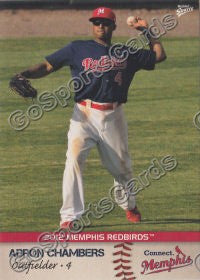 2012 Memphis Redbirds Adron Chambers