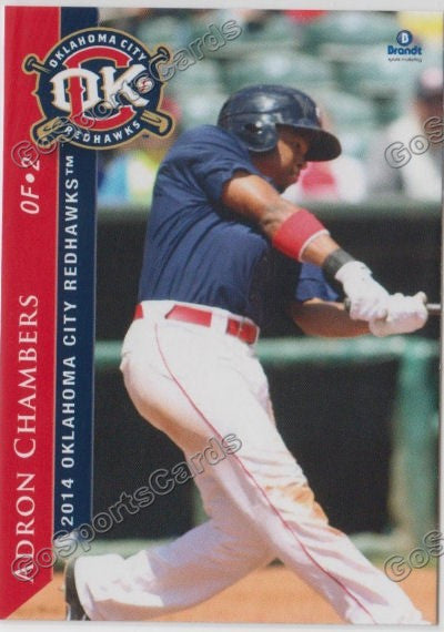 2014 Oklahoma City RedHawks Adron Chambers