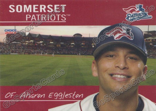 2013 Somerset Patriots Aharon Eggleston