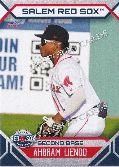 2023 Salem Red Sox Ahbram Liendo – Go Sports Cards