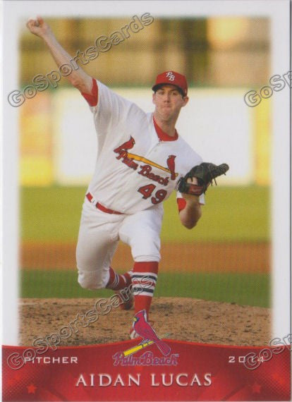 2014 Palm Beach Cardinals Aidan Lucas