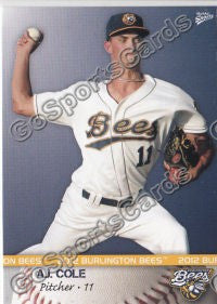 2012 Burlington Bees AJ Cole
