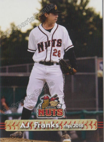 2018 Modesto Nuts AJ Franks