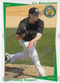 2010 Kane County Cougars AJ Huttenlocker
