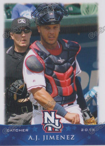 2014 New Hampshire Fisher Cats AJ Jimenez