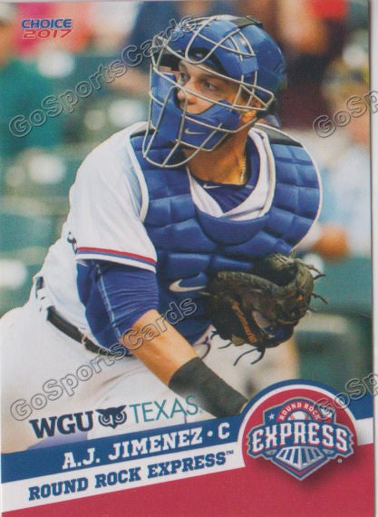 2017 Round Rock Express AJ Jimenez