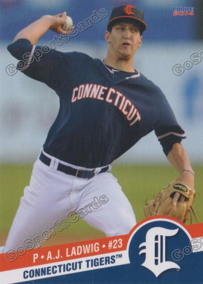 2014 Connecticut Tigers AJ Ladwig