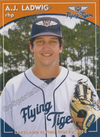 2016 Lakeland Flying Tigers AJ Ladwig