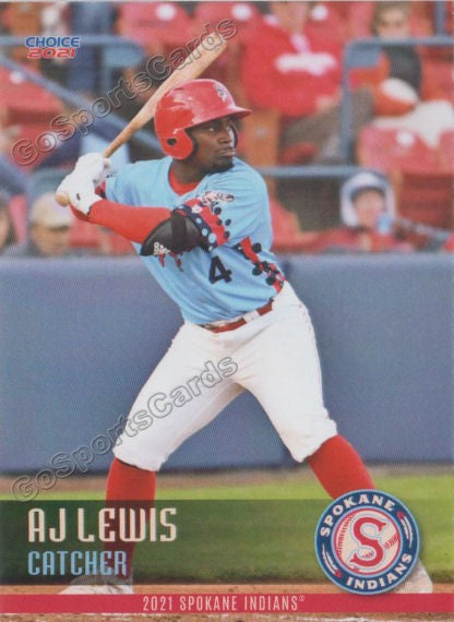 2021 Spokane Indians AJ Lewis