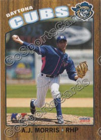 2012 Daytona Cubs AJ Morris