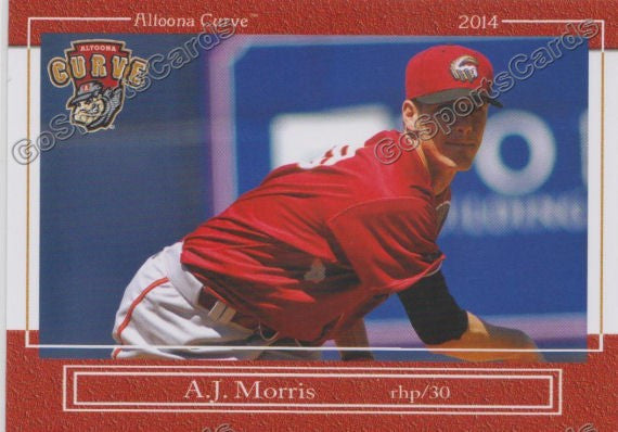 2014 Altoona Curve Aj Morris