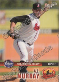 2010 Nashville Sounds AJ Murray