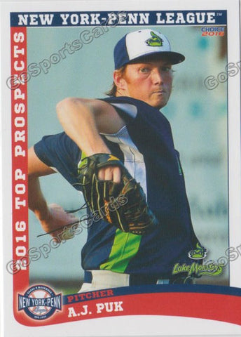 2016 New York Penn League Top Prospect NYPL AJ Puk