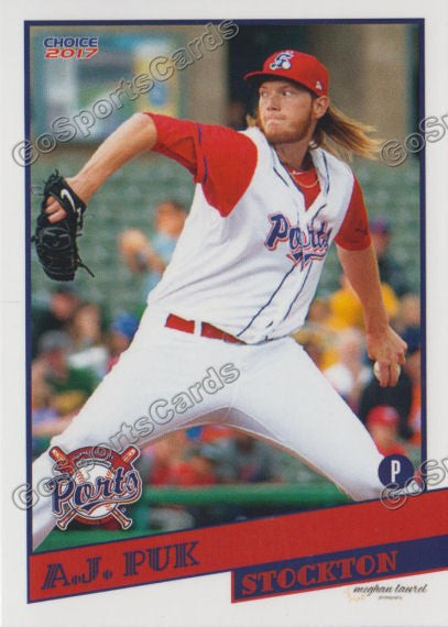 2017 Stockton Ports AJ Puk