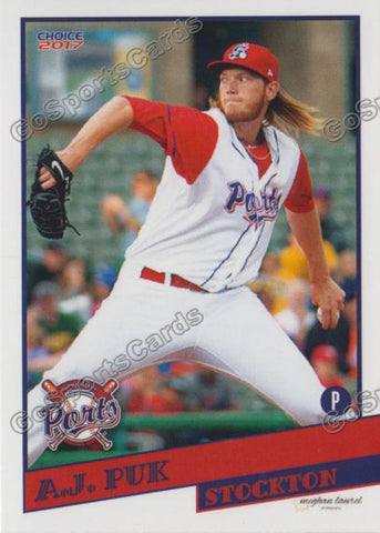 2017 Stockton Ports AJ Puk