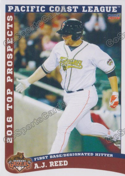 2016 Pacific Coast League Top Prospect PCL AJ Reed