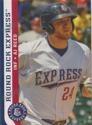 2019 Round Rock Express Aj Reed