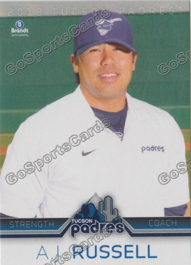 2013 Tucson Padres AJ Russell